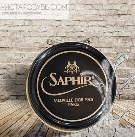 Крем для обуви Saphir Medaille DOR 50 гр Бесцветный